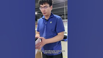 This is the 10mm-wide hook-and-loop fastener customized for the boss as requested!