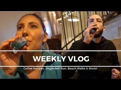 Vlogmas? | Coffee recipes, Jingle Bell Run, Beach Walks