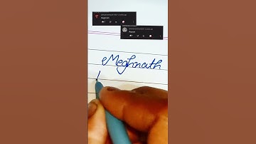 Meghnath and Riyansh name written 🖋️☺️ | Handwriting ✍🏻 #shortsviral #shorts #practice #calligraphy