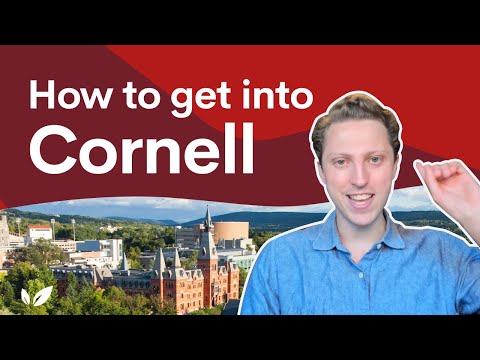 How to get into Cornell