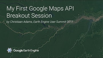 My First Google Maps API breakout session
