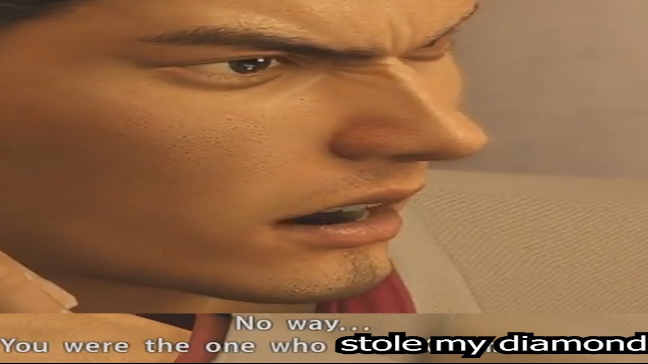 kiryu when he plays minecraft