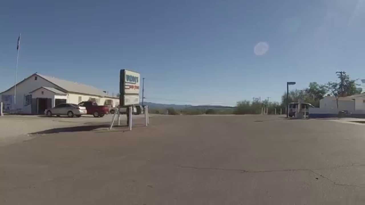 Woody's Gas Station & VFW, Ajo, Arizona Fillup & Rollout, 1 November