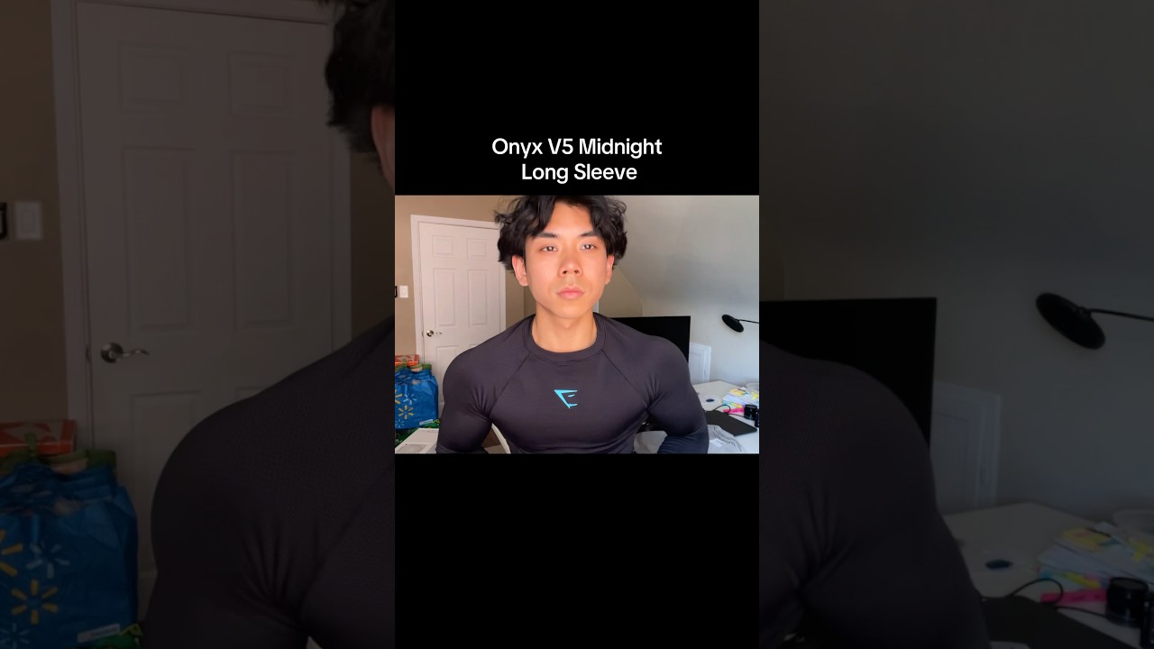 Long Sleeve Onyx V5 Midnight | Gymshark David Laid - YouTube
