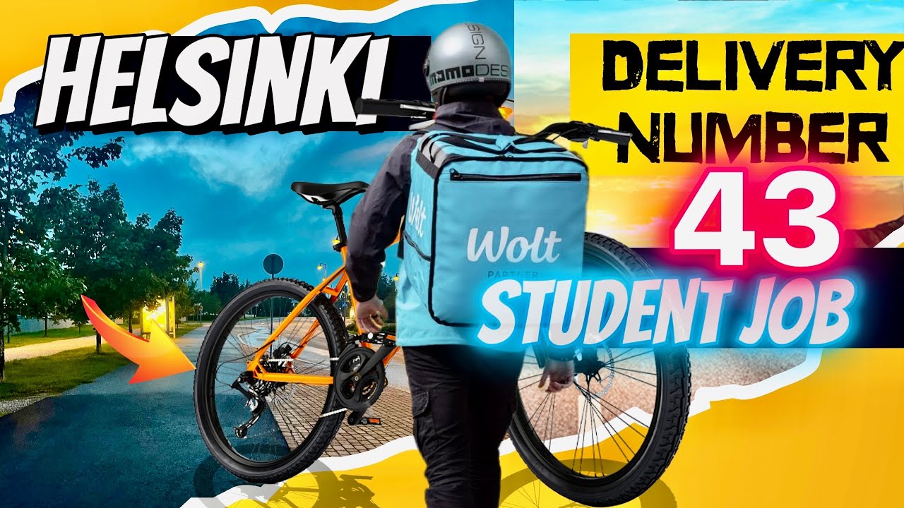 🇫🇮 ফিনল্যান্ডে ফুড ডেলিভারি করে কত ইনকাম Food Delivery Job In Finland