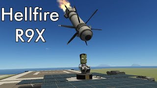 Hellfire R9X Blade Missile - KSP @SWDennis
