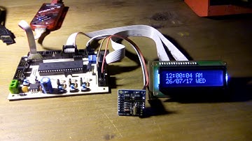 Testing DS1307 with XC8 and PIC18F4620