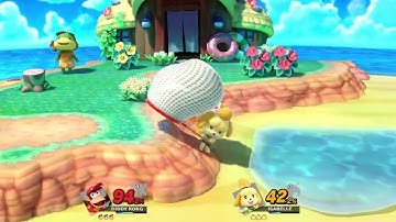 Diddy Kong Vs Isabelle Smash Bros Ultimate CPU Tournament