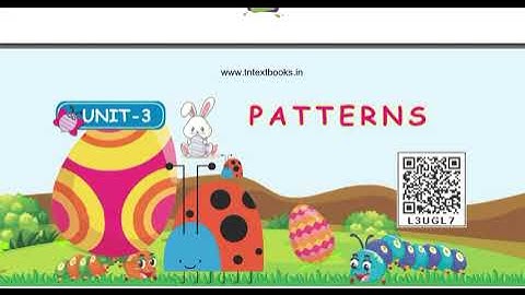 Pattern |unit 3|Samacheer kalvi |Maths |4th std