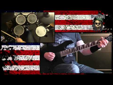 Sacred Reich - The American Way Guitar & Drum Cover