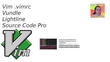 Adding vundle, nerdtree, lightline to .vimrc - installing adobe source code pro  Debian 10.6