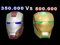 HELM IRON MAN MARVEL Vs HELM IRON MAN GOJEK