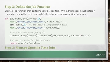 Scheduling Python Jobs: Clear the Queue for Smooth Execution