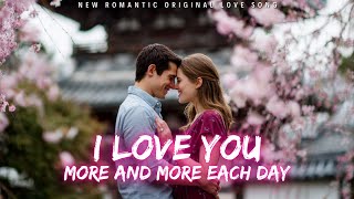 ❤️ I Love You More & More Each Day | New Romantic Love Song | English Music 2025 ❤️