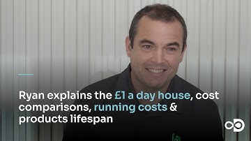 Ryan Daly explains the £1 a day house, cost comparisons, runnings costs & products lifespan