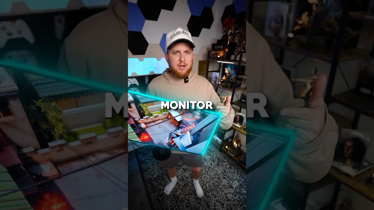 This gaming monitor is literally cheating