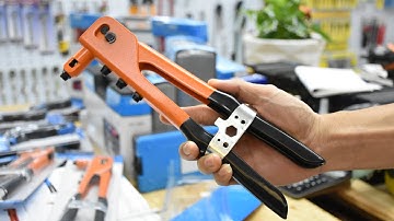 Kìm rút đinh Rive 10,5 inch, Ø 2,4 ÷ 4,0 mm. FERVI Italia - 0124