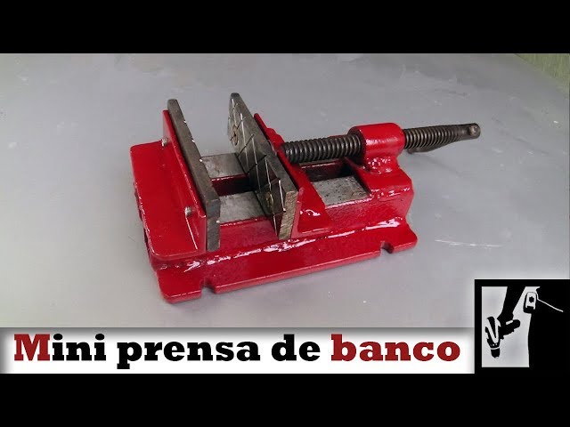 Soporte de prensa de taladro de banco, soporte de prensa de taladro con  tornillo de banco para taladro manual, prensas de taladro de sobremesa  Prensa