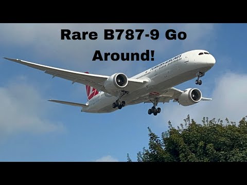 30 Minutes of Plane spotting at LAX (TURKISH B787-9 GO AROUND)
