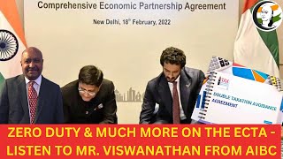 Australia India FTA & It's Benefits - Explained by Mr. Viswanathan From AIBC