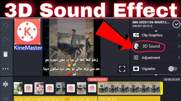 3D Sound Effect In KineMaster 🔥| Best Features In Kinemaster | Kinemaster Video Editing Tutorial