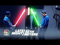 Office Lightsaber - Late Night with Seth Meyers