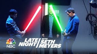 Office Lightsaber - Late Night with Seth Meyers