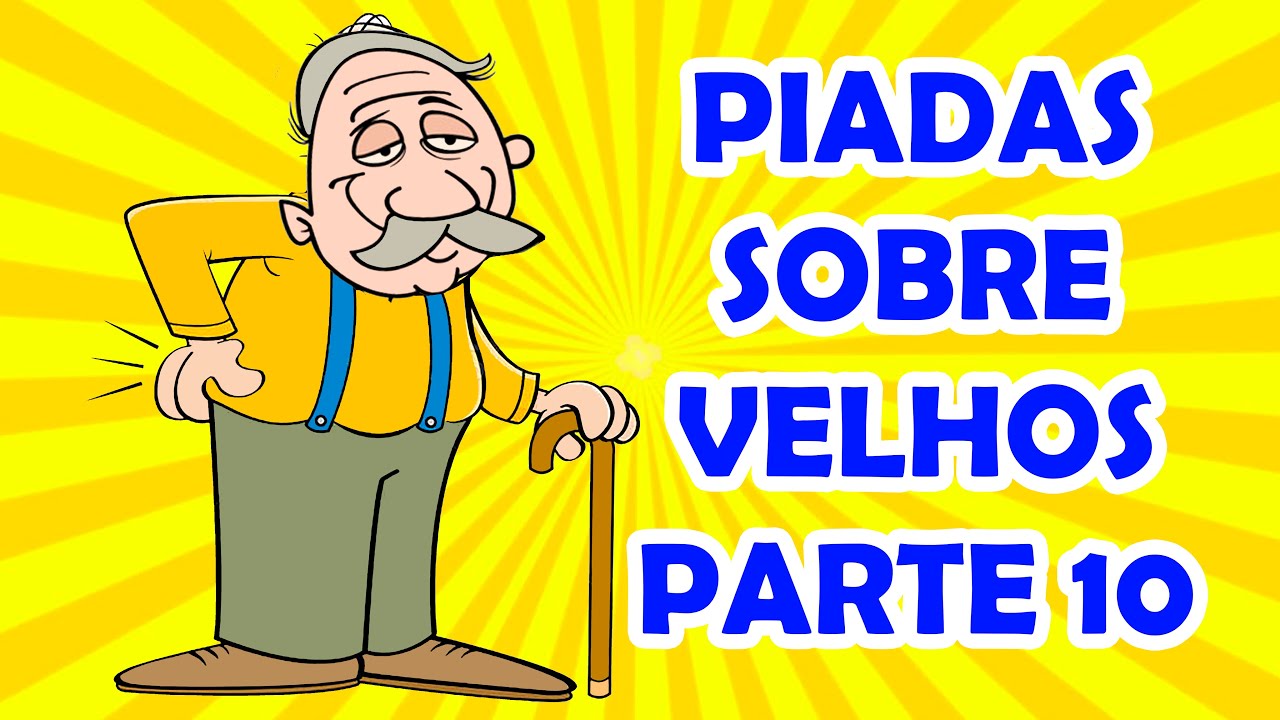 PIADAS SOBRE VELHOS PARTE 10 - HUMORISTA THIAGO DIAS