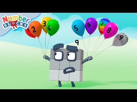 تعلم العد مكعبات الأرقام الثلاثات رسوم متحركة رياضيات للأطفال