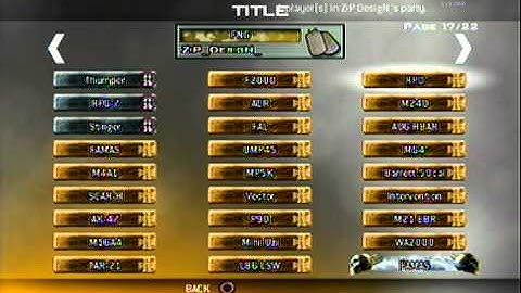 PS3 Challenge Lobby and all Title and Emblems MW2