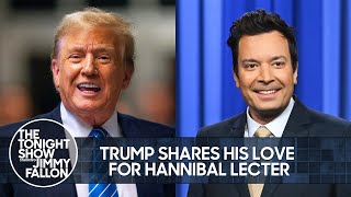 Trump Shares His Love for Hannibal Lecter & Calls Bruce Springsteen a 