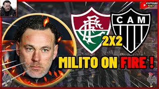 IMPRENSA MANDOU A REAL ! ''GALO FOI SUPERIOR'' FLUMINENSE 2X2 ATLÉTICO MG NOTICIAS DO GALO HOJE