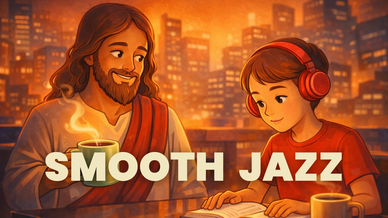 Deep Focus Christian Jazz ☕ Gospel of John 📖 Smooth Instrumental Worship for Studying & Productivity