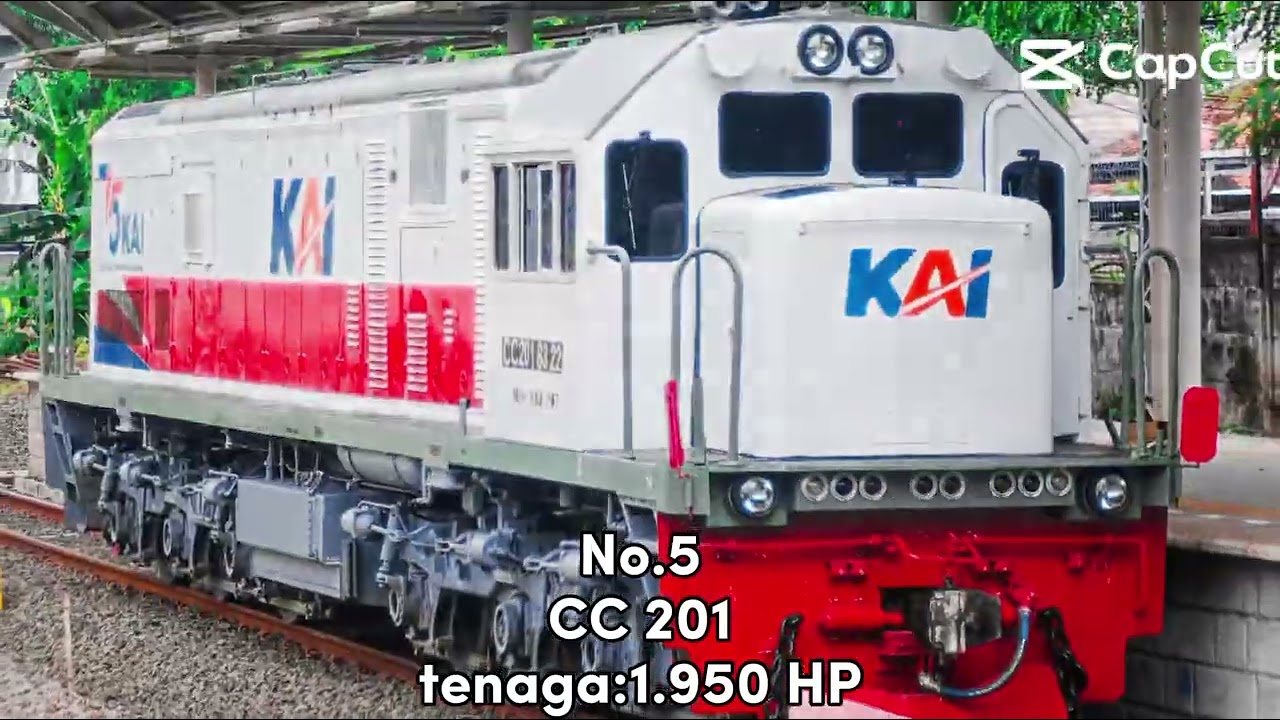 TOP 7 Lokomotif dengan HP terbesar Di Indonesia