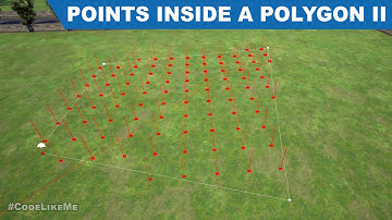 Advanced Procedural Foliage Spawner III - Points Inside a polygon - UE4 Tutorials #329