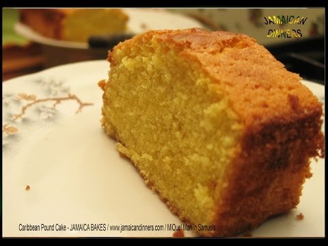 CARIBBEAN POUND CAKE