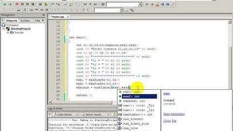 C++ Programming #30 Finding the maximum number using function level2