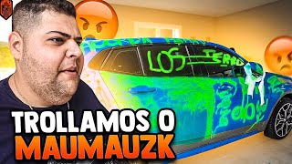 O MAUMAU FICOU REVOLTADO COM O QUE FIZEMOS COM O CARRO DELE! - LOS GRANDES FREE FIRE