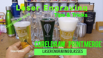 Laser Engraving Tips & Tricks using CorelDRAW 2019 Print Merge