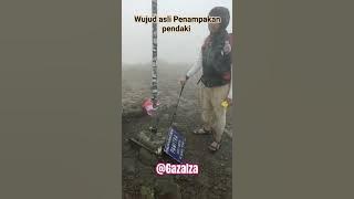 WUJUD Asli Penampakan Pendaki kena BADAI Gunung #hiking #adventure #viral #pendaki #shorts #scary
