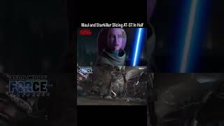 Darth Maul &amp; Starkiller #starwars #gaming #gameplay #shorts #fyp #viral #trending #edit #memes