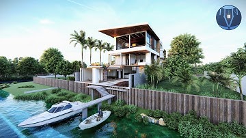 CANADIAN MODERN VILLA - HVN Architects (Lumion) 3D Animation 4K