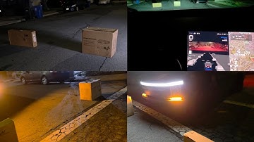 Tesla Cybertruck FSD (Supervised) v14.1.7 What will it Do if Objects Are in the Way? It Shocked Me!