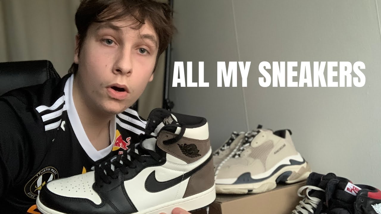 All my sneakers (mes meilleures paires ! +1700€) - YouTube