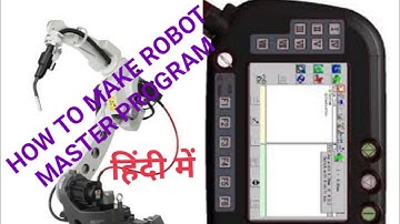 How to make master program in Panasonic robot | Robot command