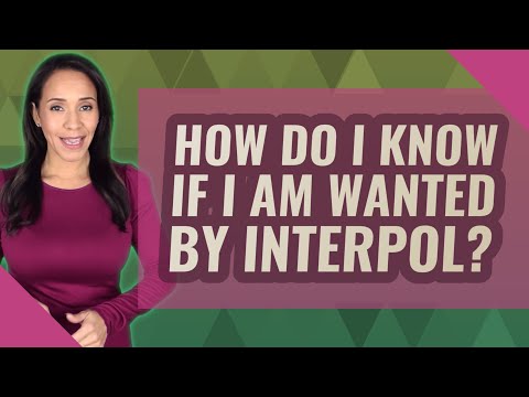 Video: How To Find Out That I Am Wanted