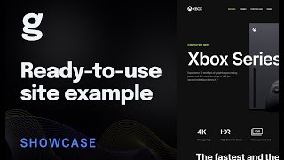 Ready-to-use site example