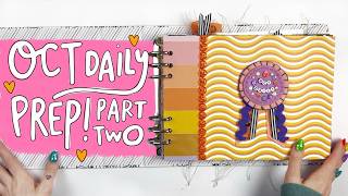 October Daily 2026 🎃 - Prep Pages & Plans *Part 2*