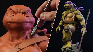 Sculpting DONATELLO | Teenage Mutant Ninja Turtles