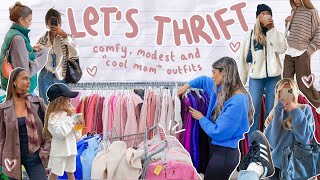 THRIFT WITH ME: MOM + BABY EDITION *cool mom fits and cute kid finds* by Haley's Corner 59,493 views 4 months ago 21 minutes